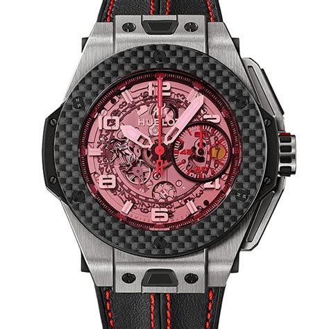 hublot 401 nq 0123 vr|big bang ferrari chronograph skeleton dial men's watch .